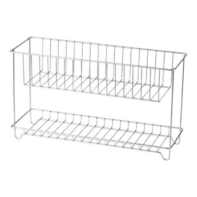 霜山不锈钢双层卫生间台面沥水架