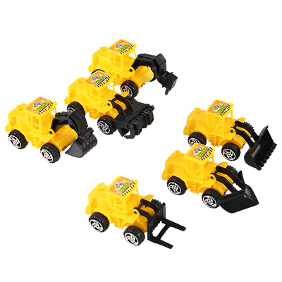 挖土机烘焙蛋糕装饰卡通工程车