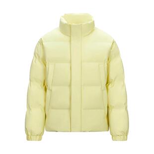 雾霾蓝立领羽绒棉服男cleanfit时尚百搭冬季加厚保暖面包服外套潮