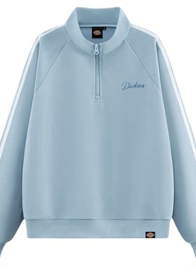 Dickies女生立领撞色长袖卫衣