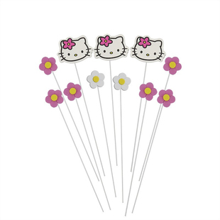 五角星飞机云朵套装蛋糕装饰泡沫铁丝美国队长蜘蛛侠星星生日插件