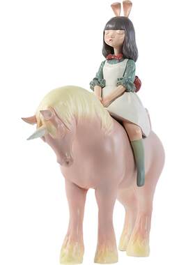 设计师艺术风夜行独角兽装饰品