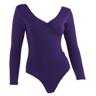 芭蕾舞练功服冬季体操服舞蹈服成人空中瑜伽连体服长袖艺考形体服