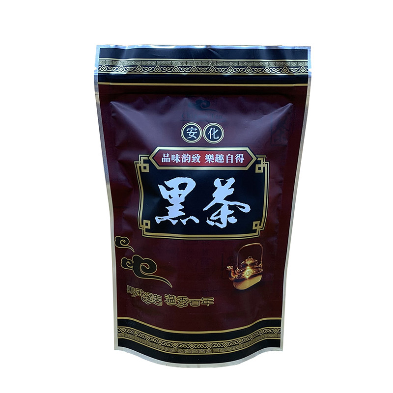 黑茶湖南安化黑茶正宗金花茯砖茶安化黑茶