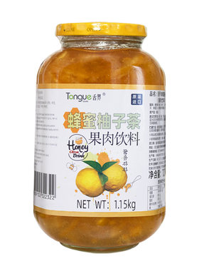 舌界蜂蜜柚子茶韩国原装进口