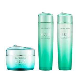 韩国本土自然乐园Nature republic海蓝水润AQUA补水保湿清爽水乳