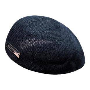 韩版潮酷反戴前进帽子女春夏季薄款防晒贝雷帽女百搭显脸小遮阳帽