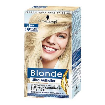 自营不伤发褪色漂发剂施华蔻