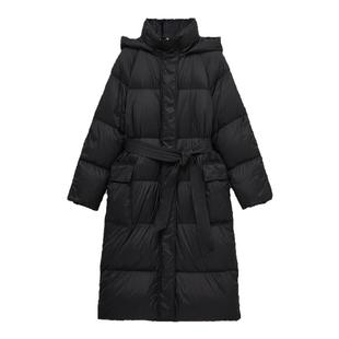 MESUX米岫新品中长款白鹅绒羽绒服大衣面包服外套女MMWUL401