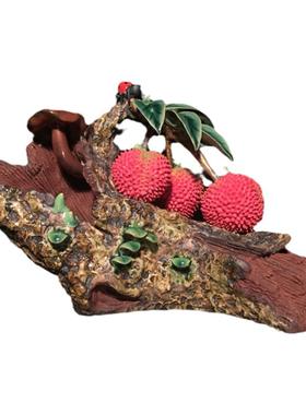 石湾公仔陶瓷荔枝乔迁新居装饰品