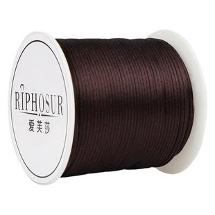 编织绳手绳绳子吊坠挂绳棕色编绳股线手工串珠线手链文玩线绳玉线