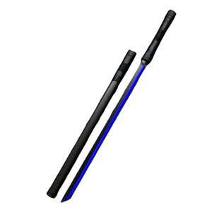 唐横刀充电发光刀夜光居合木刀带鞘武士刃激光剑竹刀儿童玩具木剑