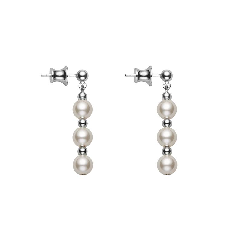DELTA澳白珍珠小众设计感耳饰