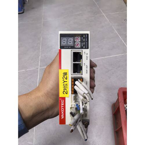 在线议价研控EtherCAT总线驱动器MS-Mini3E，功能完好，