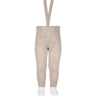 现货西班牙Condor婴儿羊毛保暖举重裤儿童春秋背带裤高腰打底裤袜