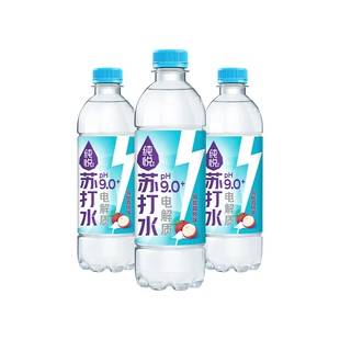 【纯悦陈少熙线下门票】纯悦苏打水ph9.0+呈碱性夜宵搭子450ml*15