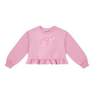 【新年特享5折起】Moschino/莫斯奇诺 儿童Lovely Teddy Bear卫衣