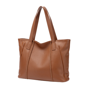 真皮托特包女2025新款大容量手提包通勤女包头层牛皮女士单肩大包