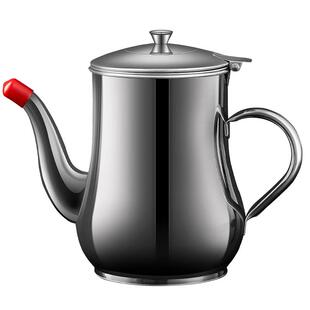 不锈钢油壶厨房家用不挂油过滤油壶专用长嘴酱油醋调料瓶储油罐壶