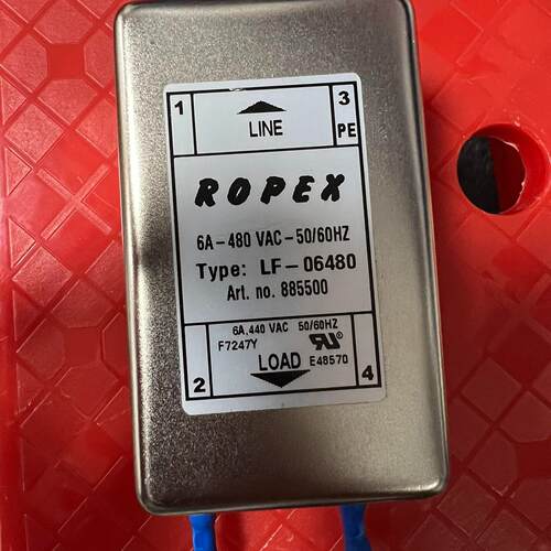 LF-06480 滤波器 ROPEX工控电源滤波器件议价维修