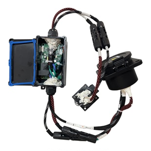 电摩直流桩取电器台达大炮充电器对插即可无需焊接DIY防水取电器