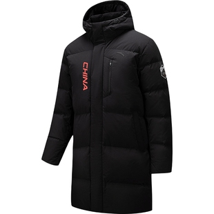 安踏六度芯羽绒服长款防泼水棉服男士冬季中国保暖外套152617906