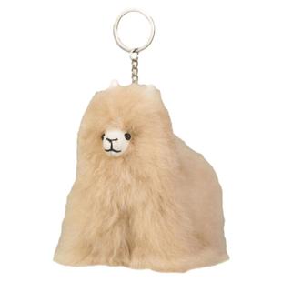 羊驼毛包包挂件 秘鲁进口卡通可爱动物玩偶背包挂饰毛茸茸钥匙扣