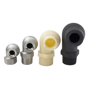 316不锈钢ABS涡流空心锥螺旋喷嘴大流量喷淋塔酸塔脱硫涡旋喷淋头