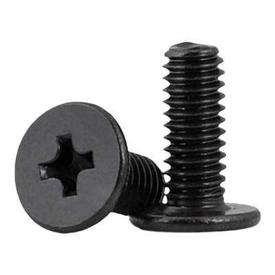 304不锈钢黑色薄头十字螺丝