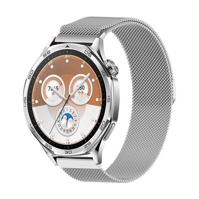 适用于华为gt5手表表带gt4watch4pro米兰尼斯磁吸金属腕带gt3pro男女高级gt2新款Magic2智能运动runner配件41