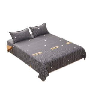 网红床单单件被单春夏单人床双人仿纯棉学生宿舍儿童ins风春季女