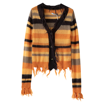 damaskeen开衫V领开衫