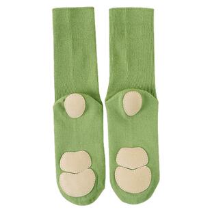 舞蹈袜短袜女童现代舞袜带底中筒练功袜儿童芭蕾舞袜防滑跳舞袜男