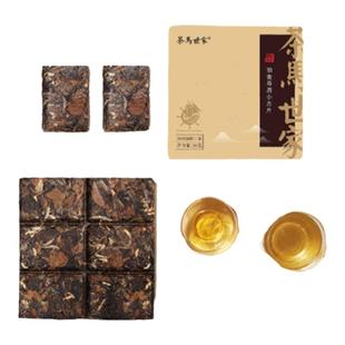 茶马世家福鼎白茶2015年寿眉老白茶福建茶叶小方片饼干茶便携盒装