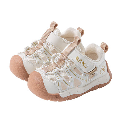 新款软底包头儿童凉鞋