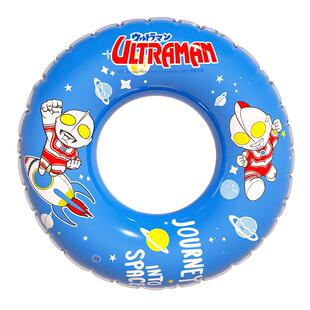 经典奥特曼儿童游泳圈3岁以上防侧翻加厚宝宝男女童救生游泳装备