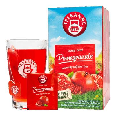 进口Teekanne波斯石榴水果茶包