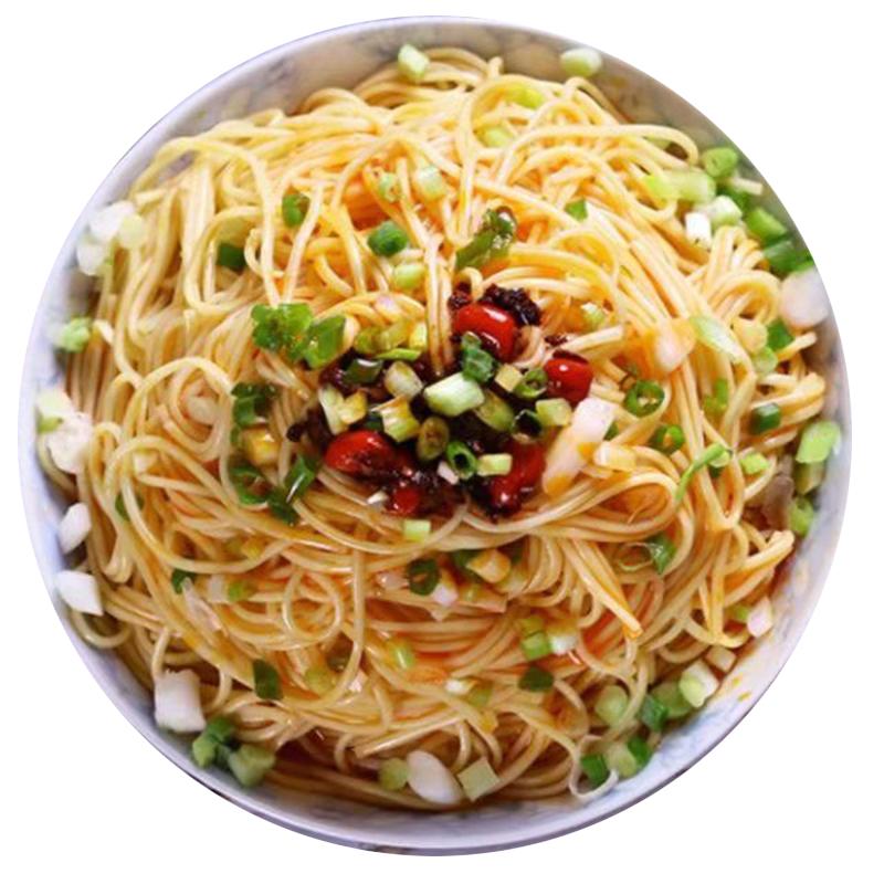 四川碱凉面专用面条 凉面调料商用凉面商用批发盒装速食 碱水面条
