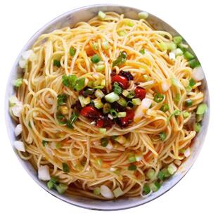 四川碱凉面专用面条 凉面调料商用凉面商用批发盒装速食 碱水面条