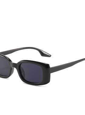 欧美风防紫外线方形复古女潮流