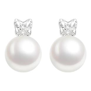 abyb呢喃蝴蝶锆石耳环高级小众轻奢耳钉配饰母亲节礼物实用送妈妈