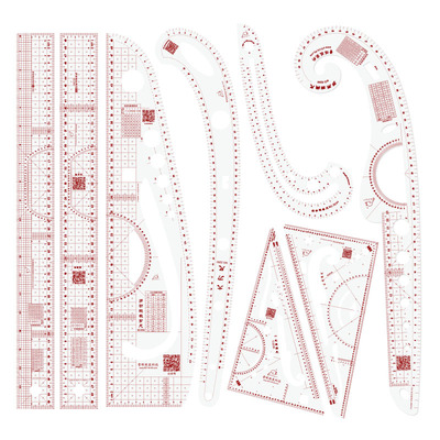 多功能放码尺打样尺打版尺制版尺