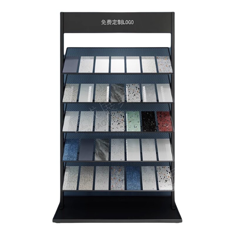 瓷砖架色卡石材样品板材展示架子