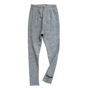 女童打底裤加绒加厚一体绒纯色儿童纯棉裤子女宝宝保暖裤春秋冬季