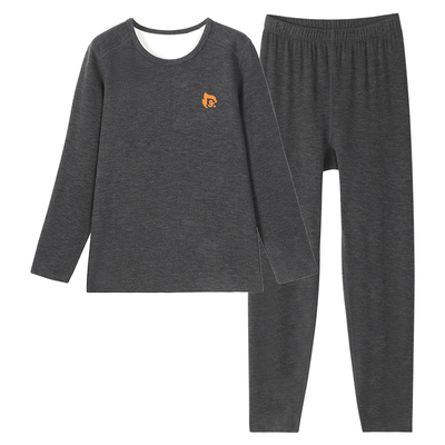 久岁伴男童秋冬干爽保暖内衣套装