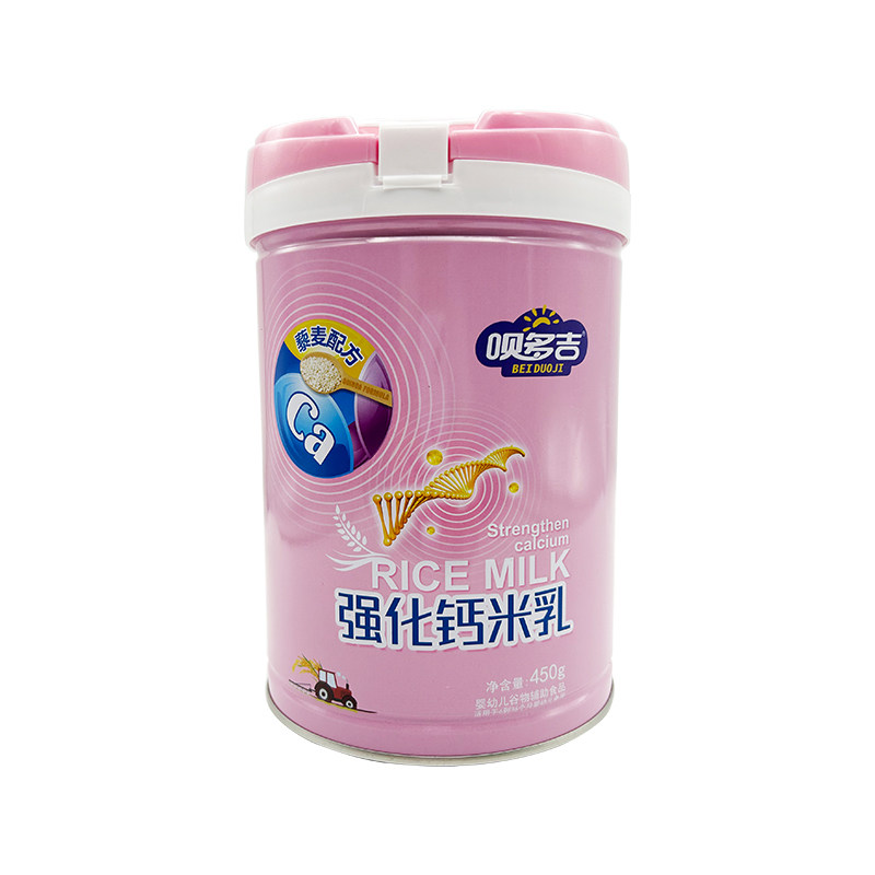 呗多吉强化钙铁锌米乳罐装6个月