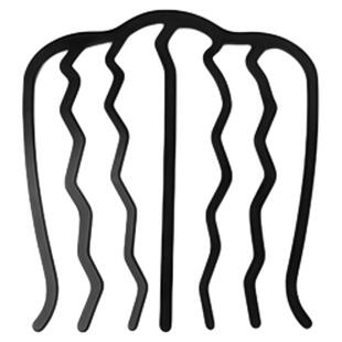 懒人盘发神器丸子头四齿插梳发梳发簪倒插发卡U形发夹造型头饰女