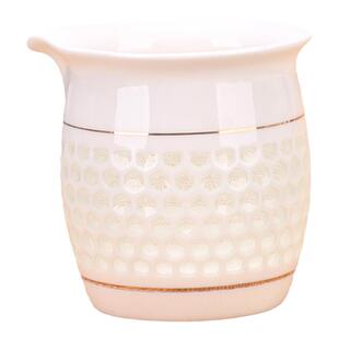 玲珑镂空蜂窝公道杯茶滤一体分茶器公杯陶瓷茶具茶漏套装特色玻璃