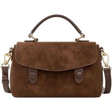 【天美意】真皮手提包女小方包牛皮邮差包