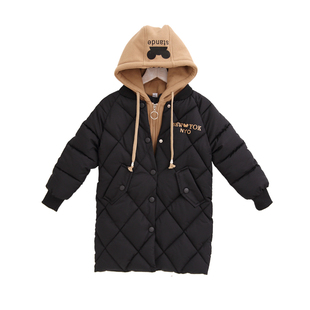 女童装6小女孩7冬季8冬装9棉衣外套15羽绒棉服10岁13中大童棉袄12